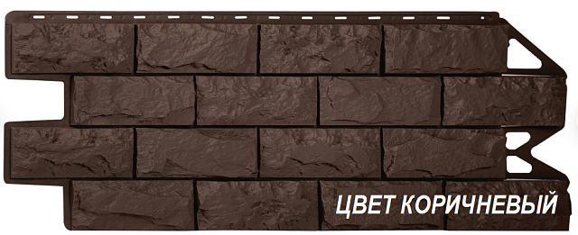 Фасадная панель Альта-Профиль Фагот ЭКО